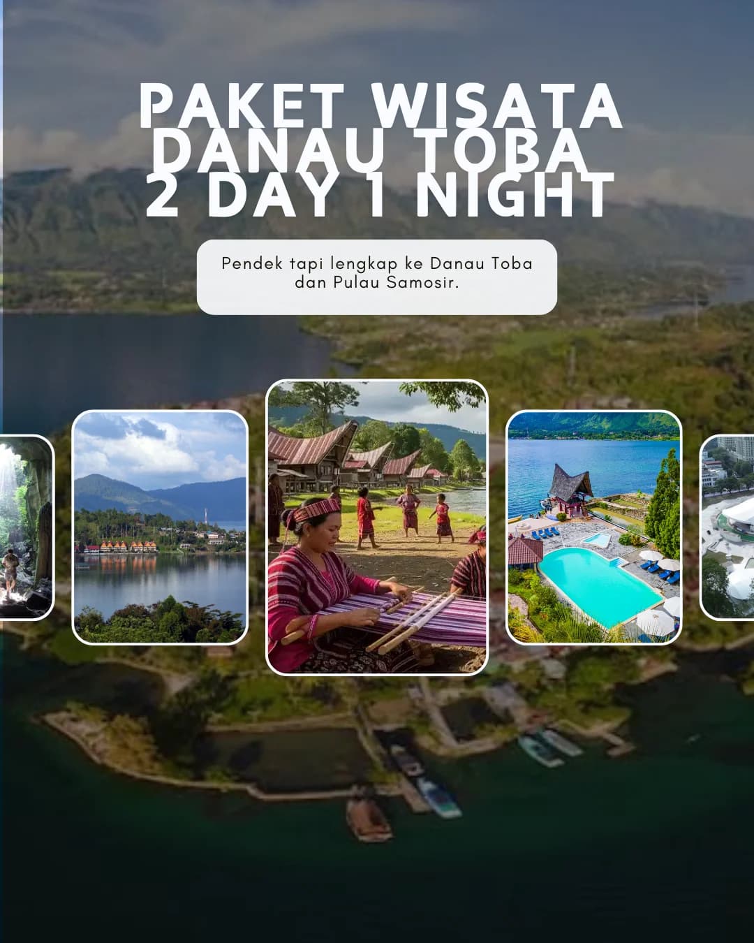 Paket Wisata Danau Toba 2 Hari 1 Malam