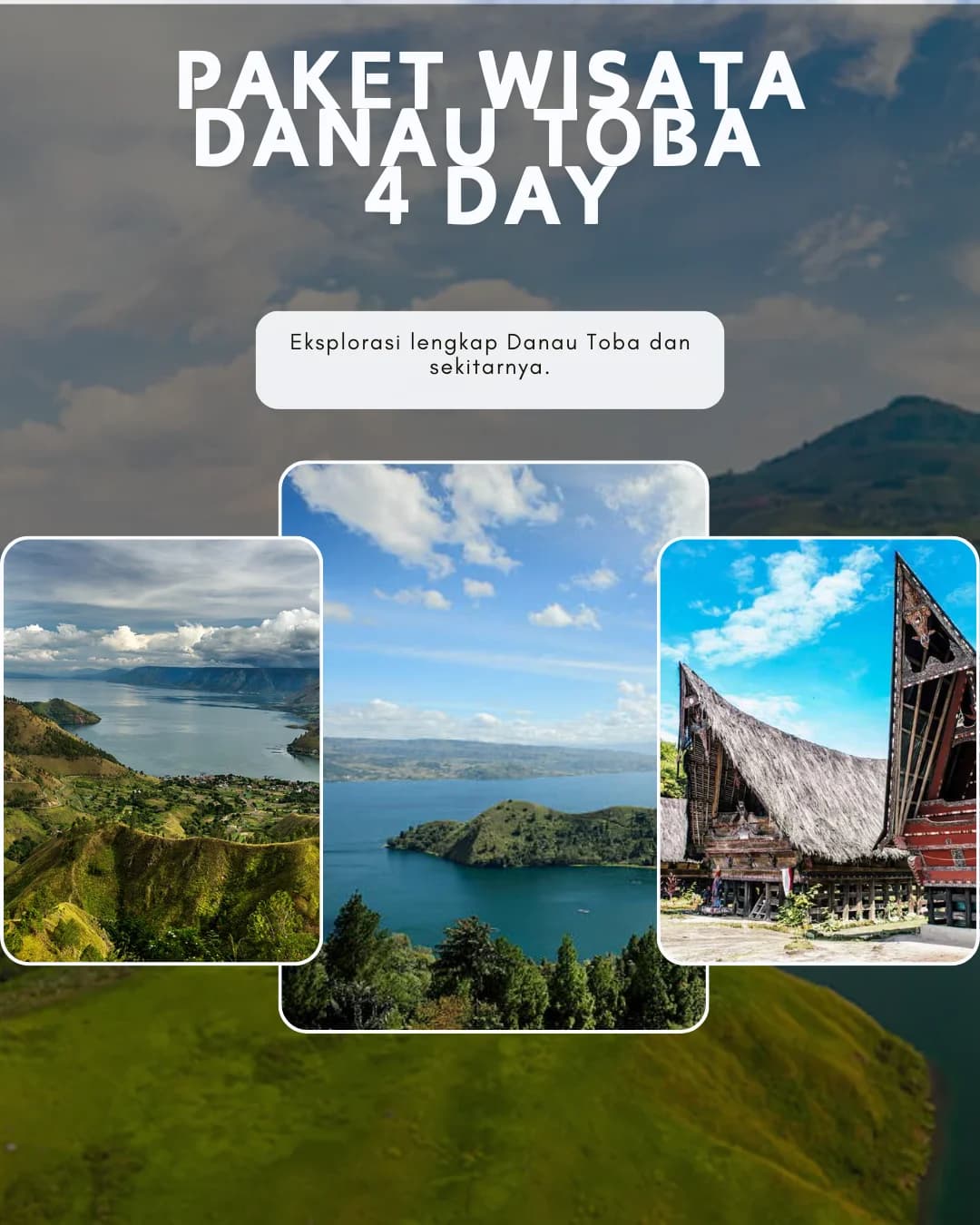 Paket Wisata Danau Toba 4 Hari