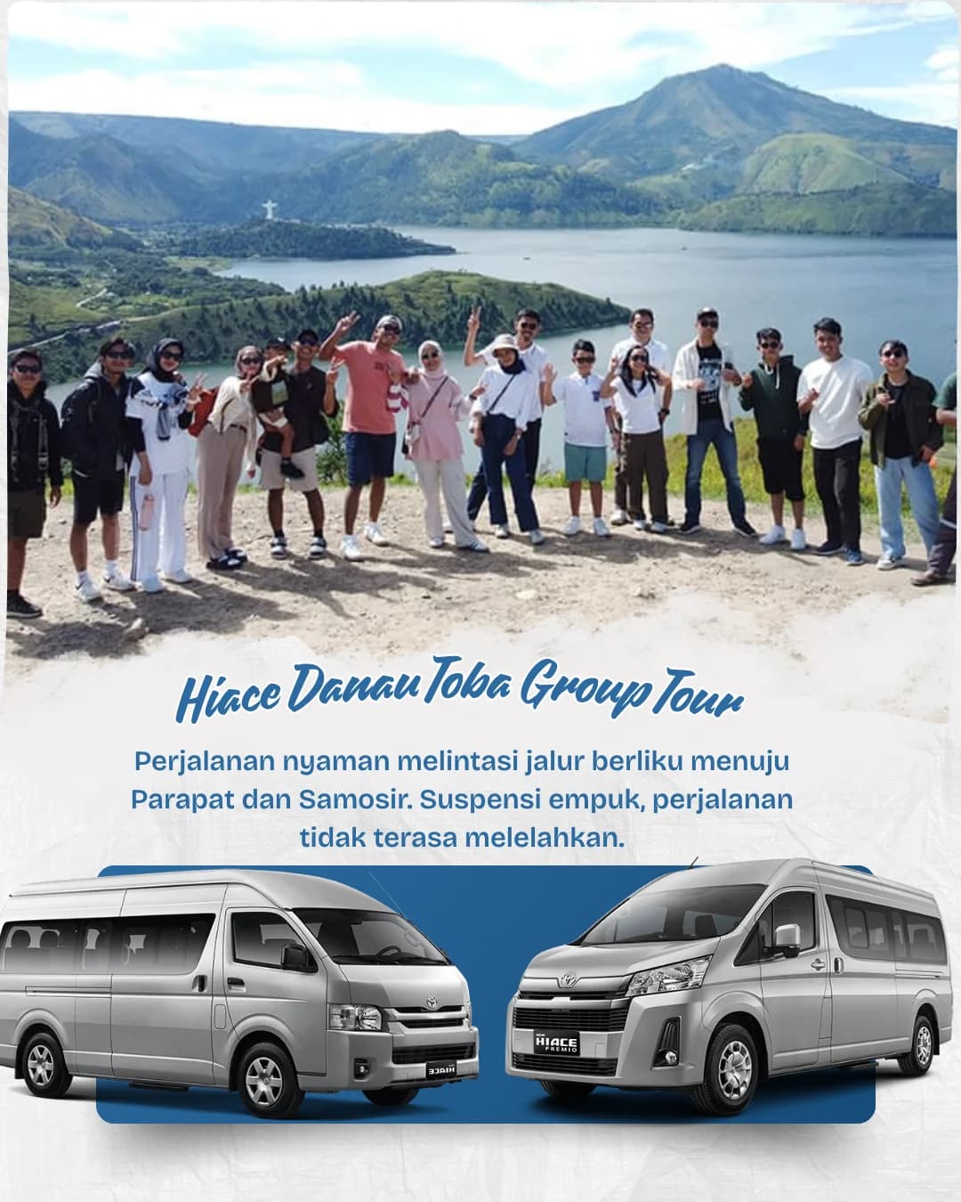 Hiace Danau Toba Tour